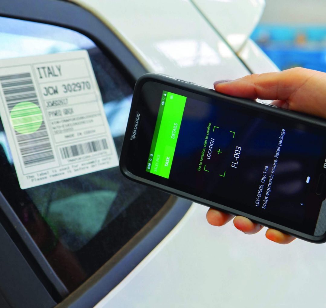 Barcode tracking solution scanning barcode
