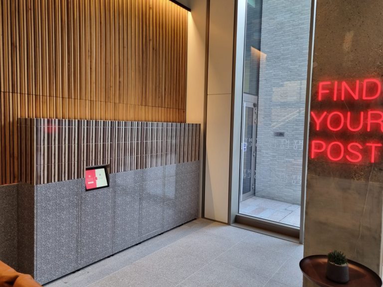 ExPD smart parcel lockers installed at HYLO